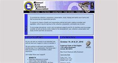 Desktop Screenshot of missouriarmscollectorsassociation.com